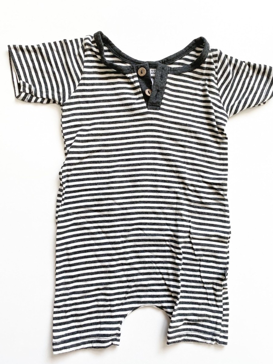 Pre-Loved MM Pre-Loved | Romper - Striped (6-12M)