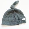 Pre-Loved MM Pre-Loved | Hat Knotted Waffle - Green (Nb)