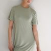 Ladies Priv | Elevated T-Shirt Dress (Crew Neck)