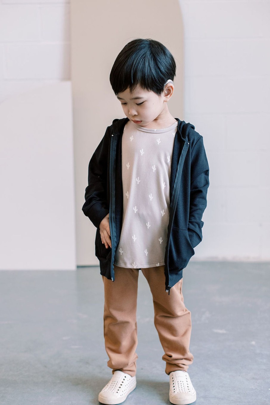 Mini Jax + Lennon | Terry Joggers Sienna